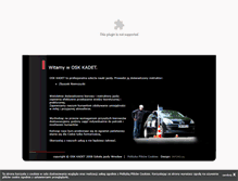 Tablet Screenshot of oskkadet.pl